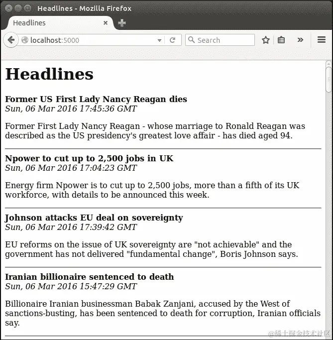 向我们的模板添加循环逻辑