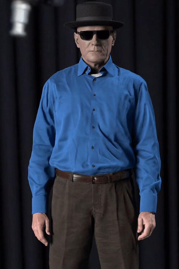 《绝命毒师》中的主角Walter White制作 - 瑞云渲染