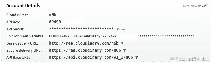 创建和配置 Cloudinary 帐户
