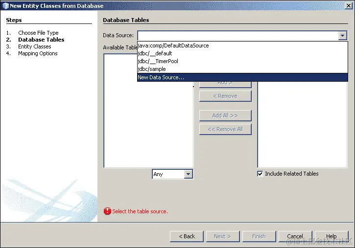 使用 NetBeans 进行反向工程