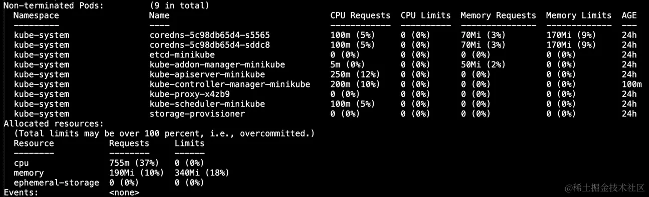 图 4.14：节点工作负载信息