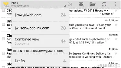 通过下拉列表导航提供直接访问