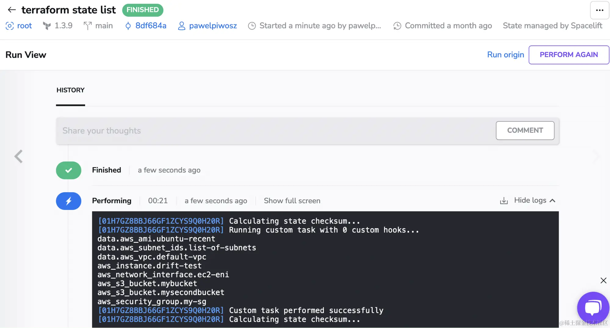 jenkins terraform spacelift example