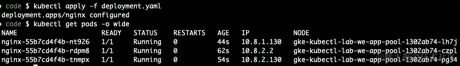 图 5.5 - 节点亲和性
