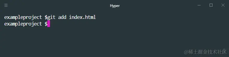 git add from command line