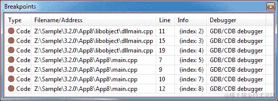 多应用程序调试