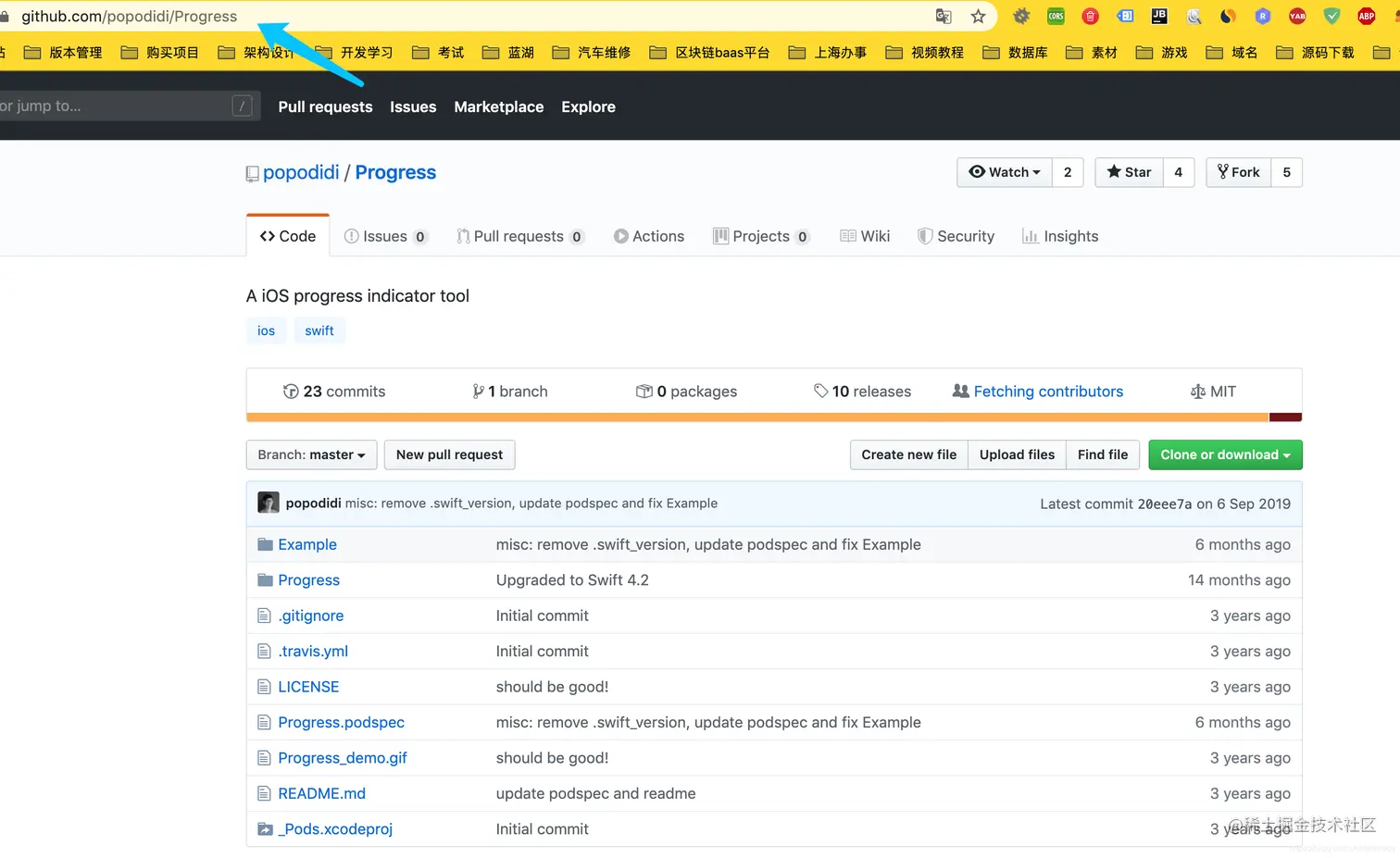 PROGRESS3.0在github上的源码库