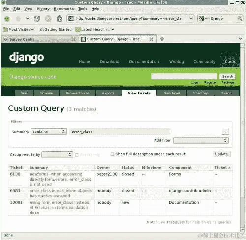搜索匹配的问题报告