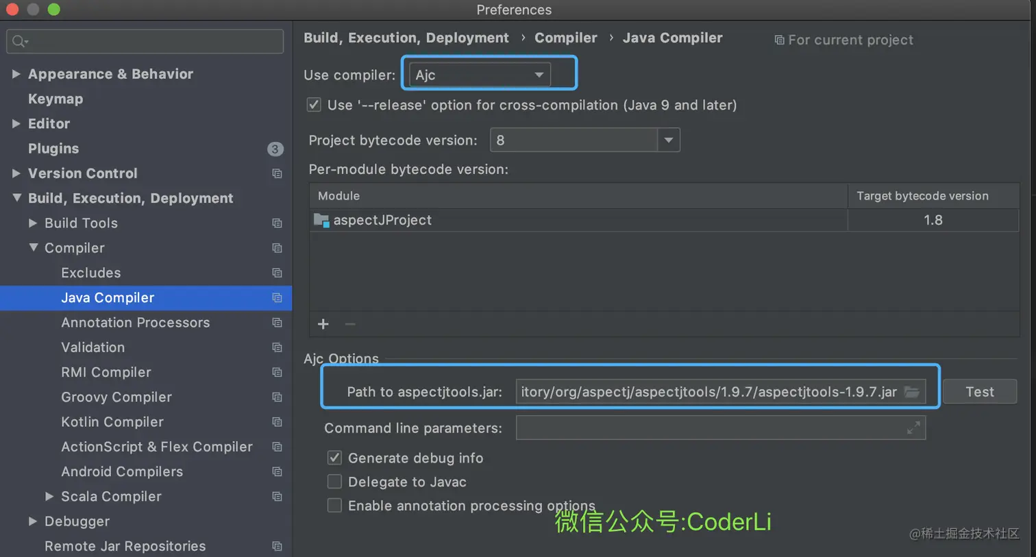 微信公众号:CoderLi