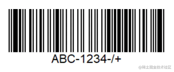 code 93格式编码示意
