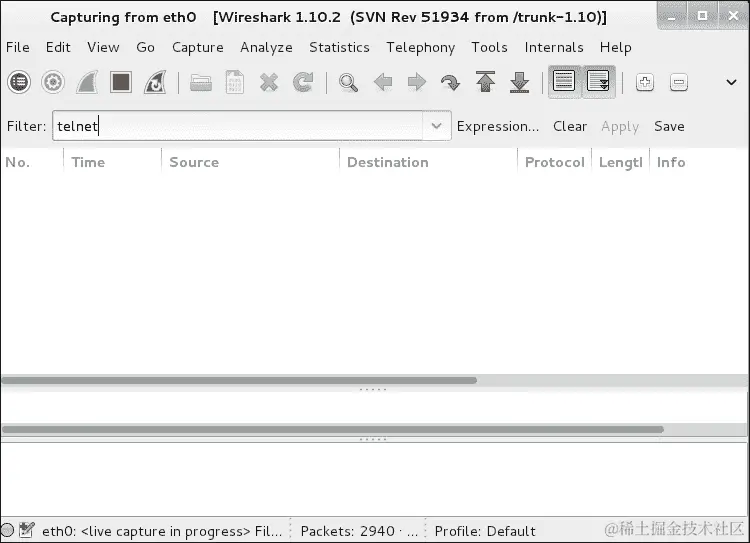 嗅探未加密的流量