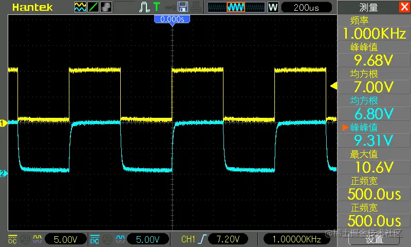 使用示波器学习电感