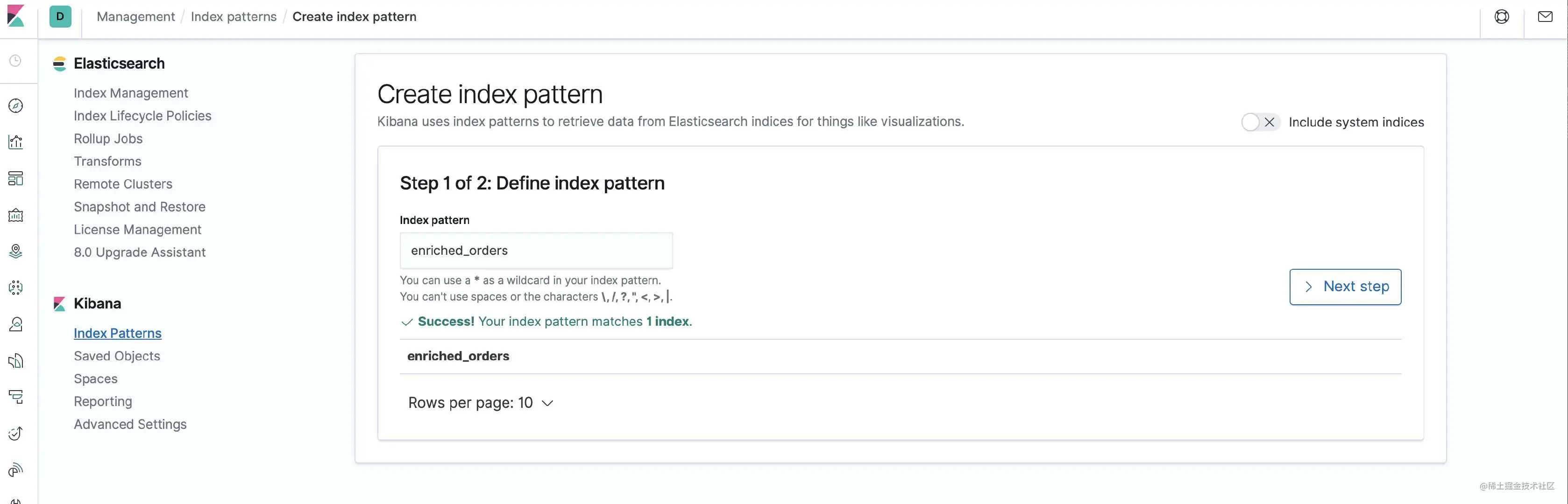 kibana-create-index-pattern