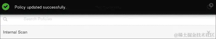 运行漏洞扫描器