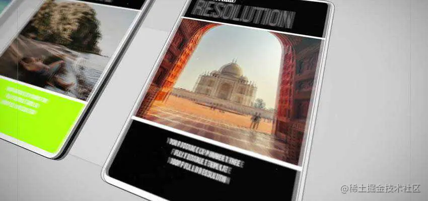 Simple Slideshow Apple Motion Template