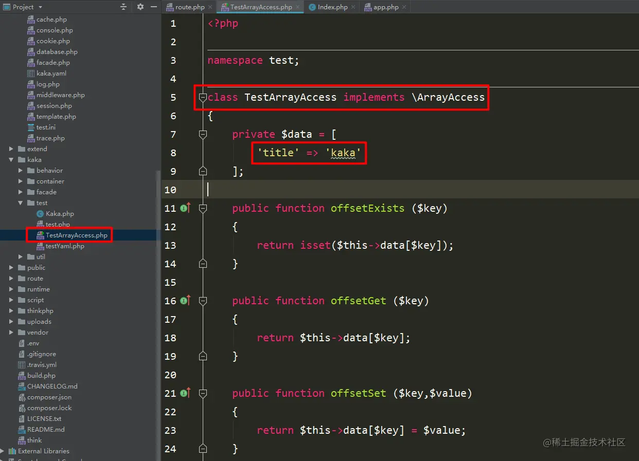 这是之前写的一个测试方法
