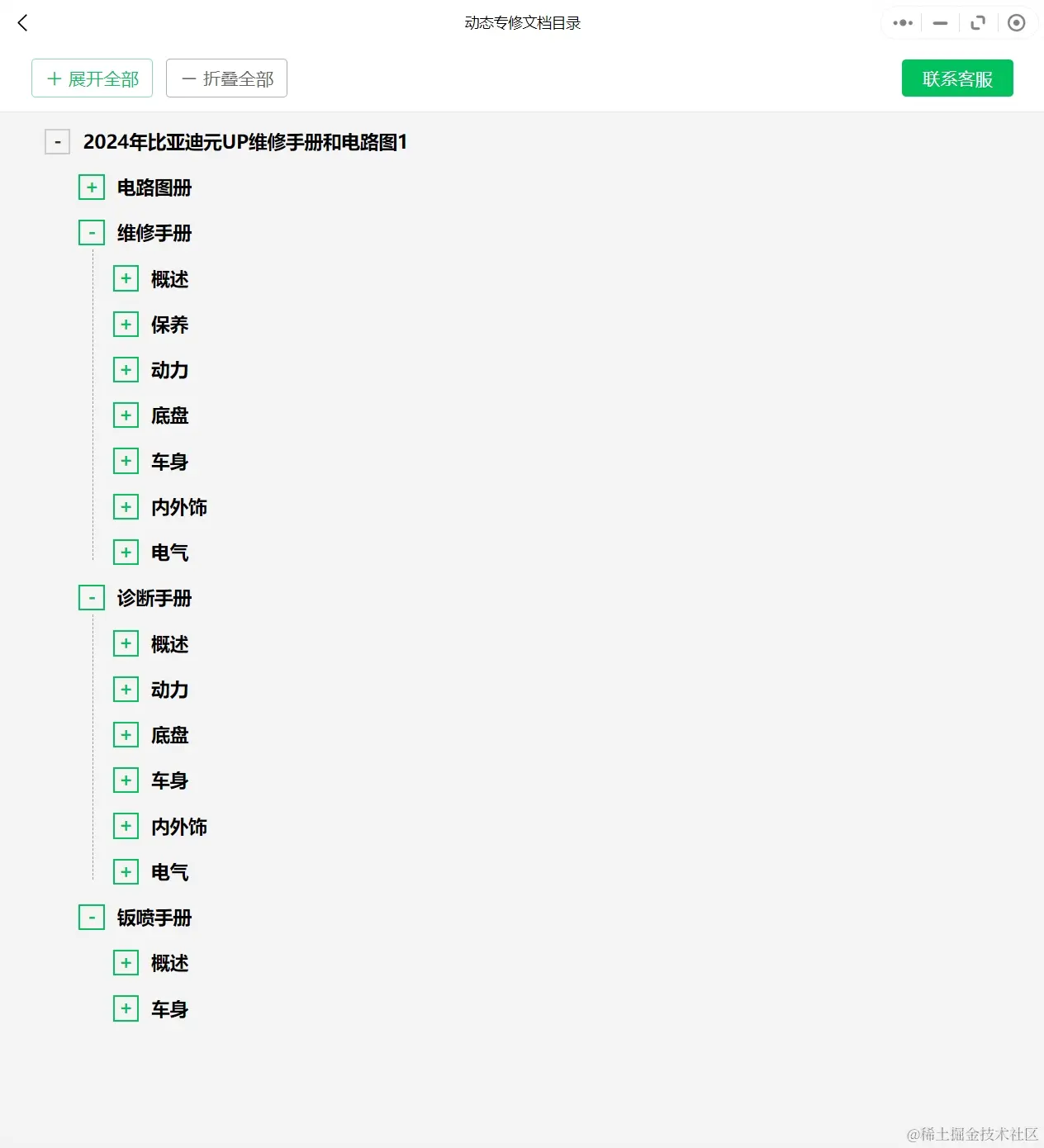 【动态专修】2020-2024年比亚迪汽车维修手册和电路图资料