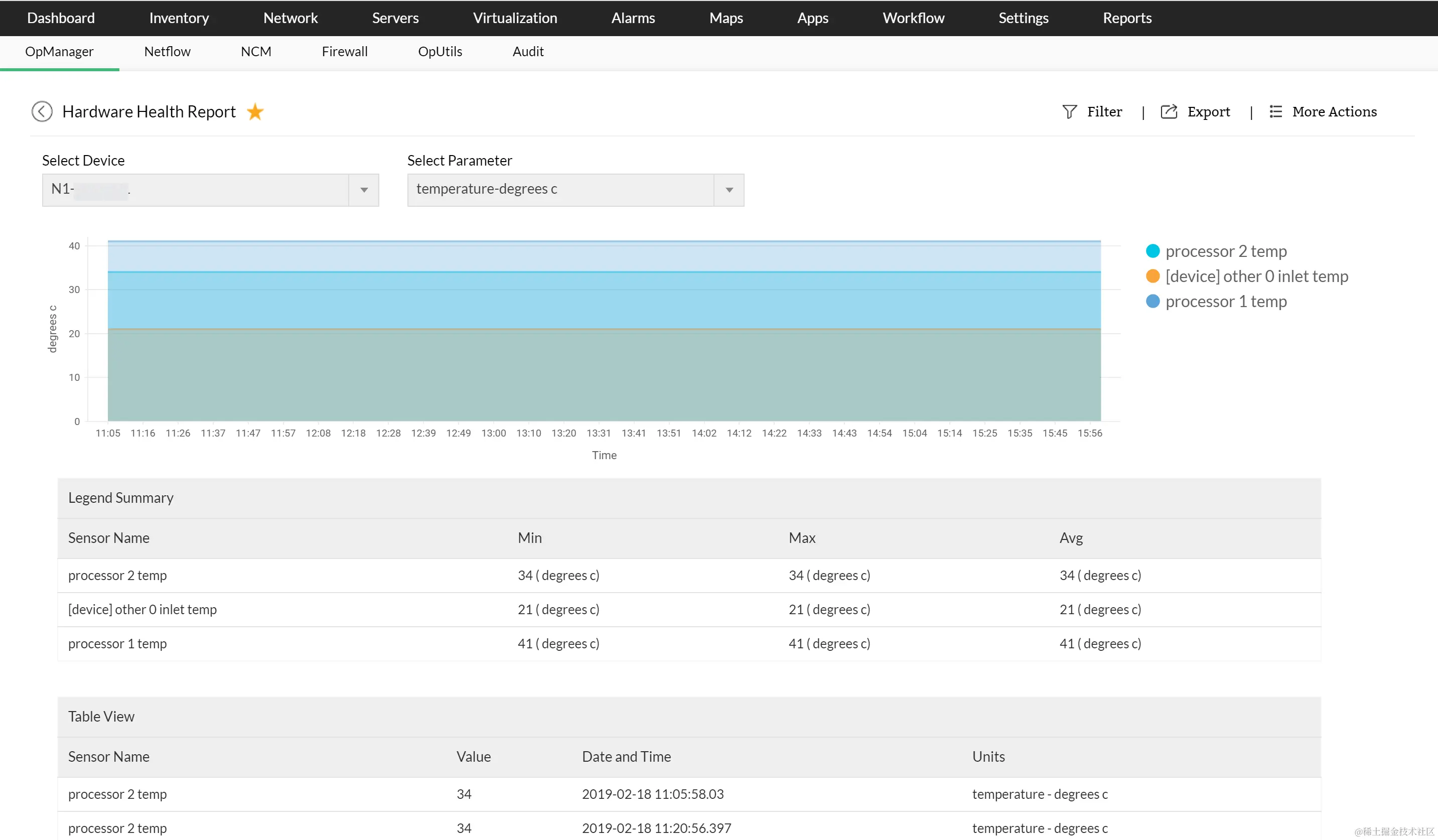 监控硬盘 - ManageEngine OpManager