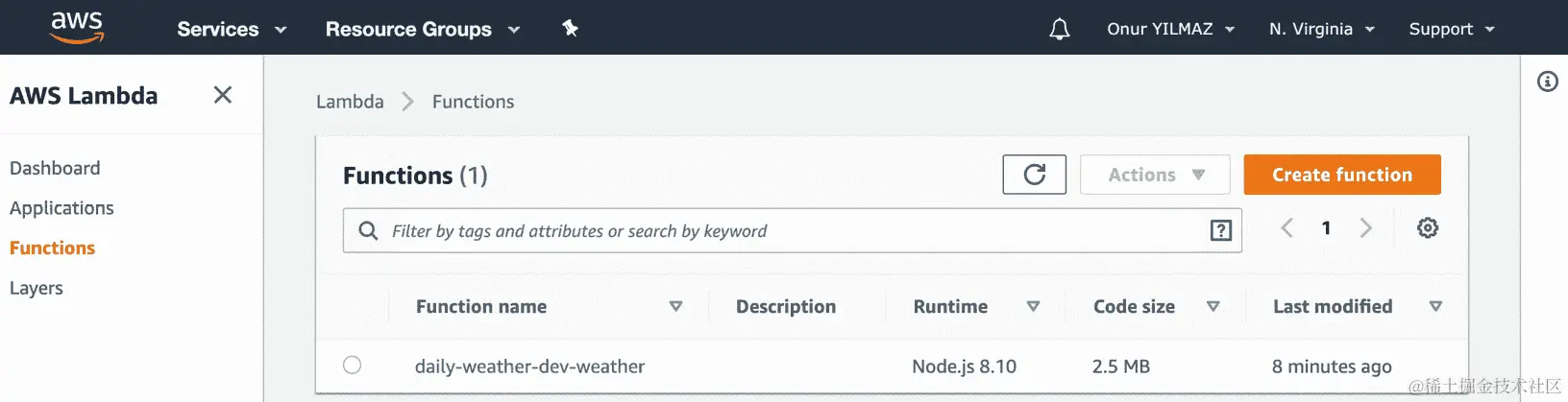 图 3.42：每日天气功能