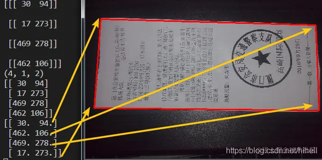 取经之旅第 55 天，Python OpenCV 透视变换前置知识轮廓坐标点