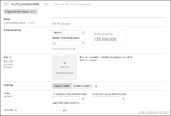 在 Google Play 开发者控制台中实现排行榜