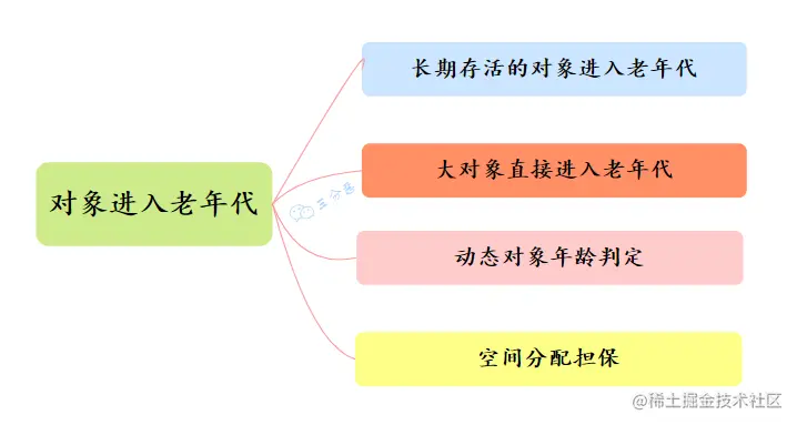 对象进入老年代