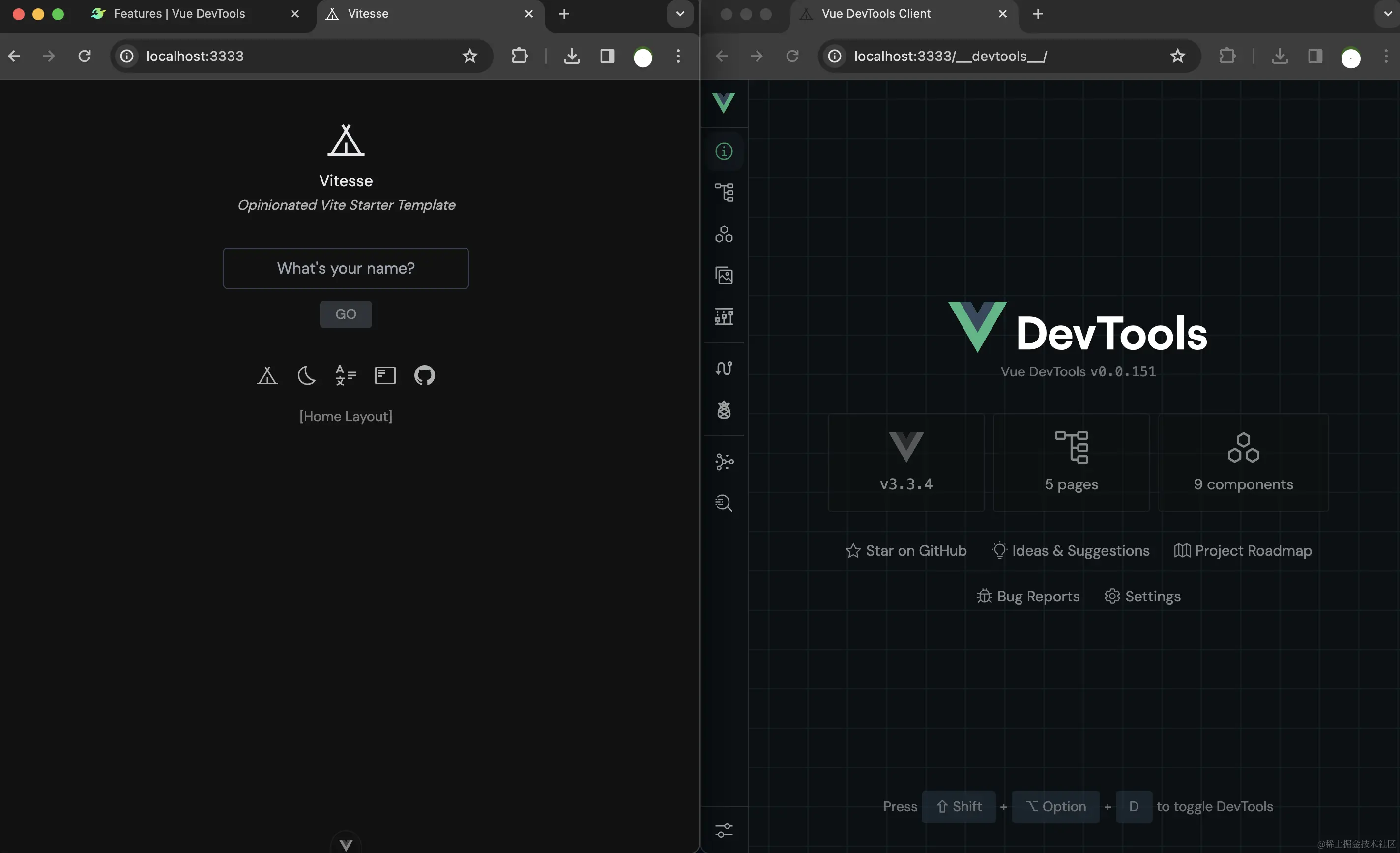 Vue DevTools介绍 什么是 Vue DevTools？ Vue DevTools 是一款旨在增强 Vue 开发 - 掘金