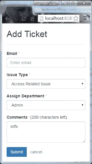 JSX 动态表单示例