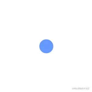 缓动动画应用于半径-效果图