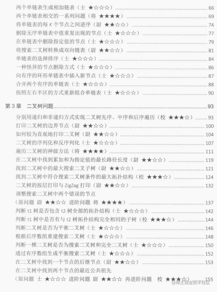 算法大神左程云耗尽5年心血分享程序员代码面试指南第2版文档