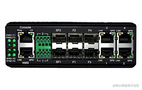 工业交换机接口以及连接方式图解