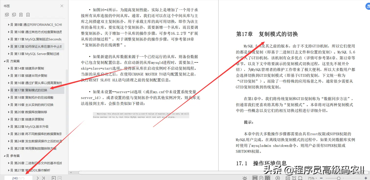 终于学完了阿里高级架构师整理MySQL复制技术与生产实践文档