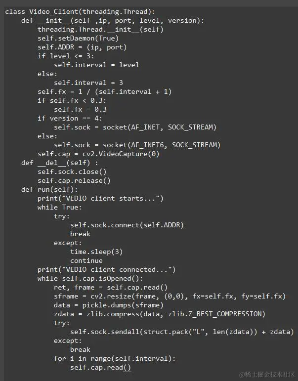 没有网就不能和女朋友开视频了？有Python在！没网照样开视频！