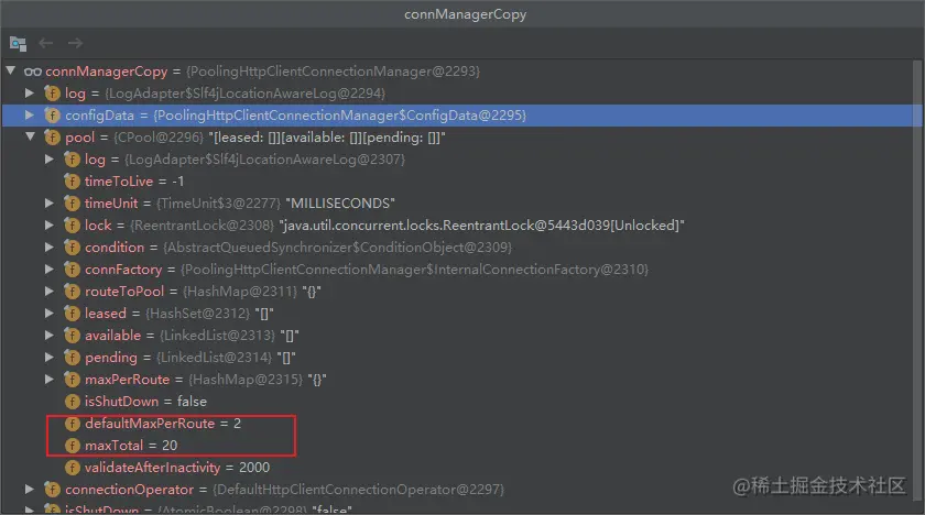 HttpClientConnectionManager