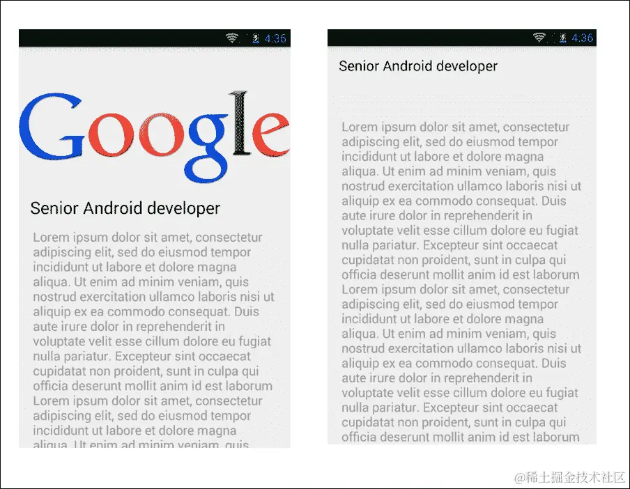 使用 CoordinatorLayout 添加动态效果