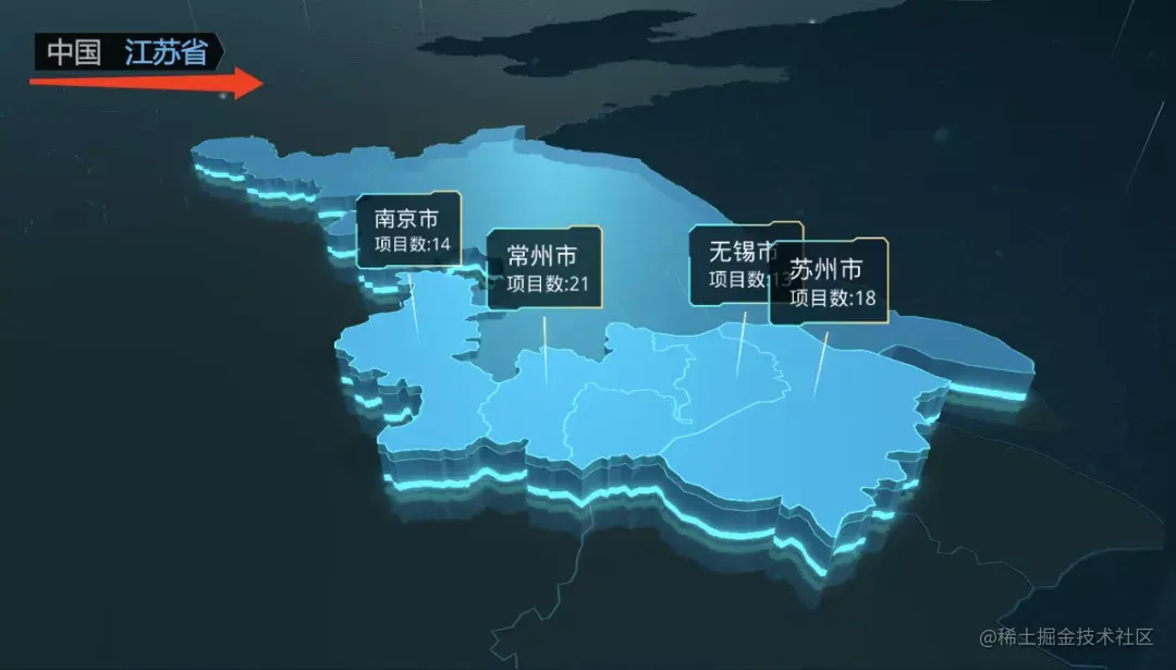 最详细的企业级可视化大屏教程，90%的需求看这一篇就足够了