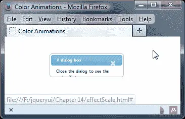 页面上元素的缩放