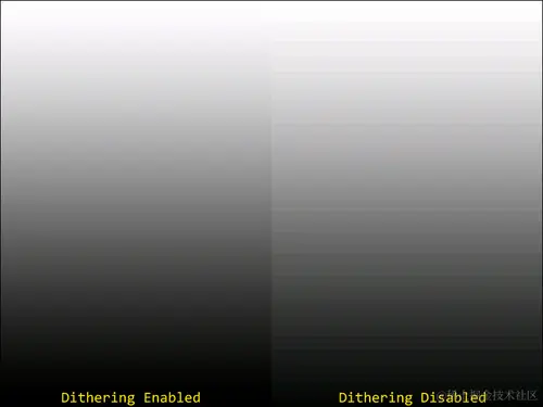 使用 OpenGL 的抖动功能
