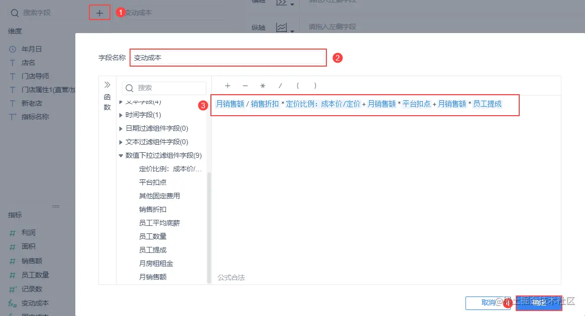 手把手教你如何做门店盈亏平衡分析图表，内附模板可直接套用