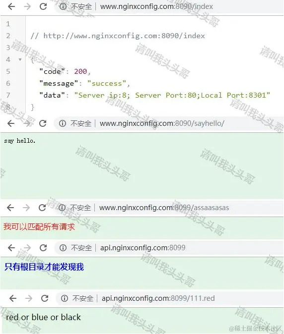 Nginx负载均衡配置
