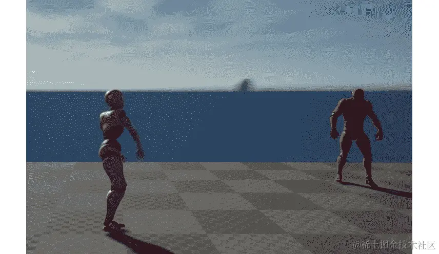 图 14.17：玩家现在可以投掷玩家投射物