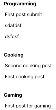图 16.11 – 主屏幕显示热门分类