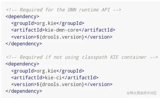 引入Drools引擎组件