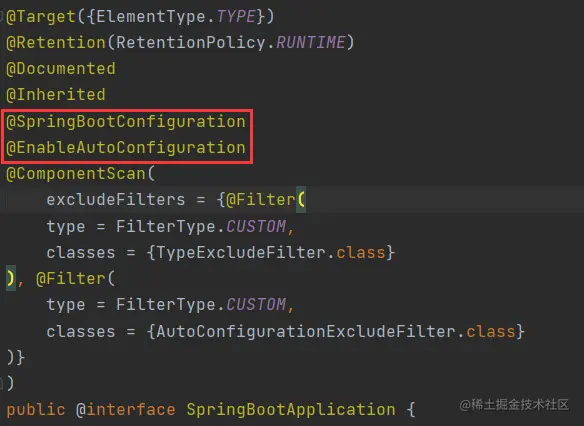 @SpringBootApplication 注解