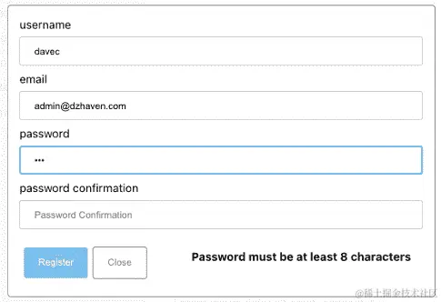 图 12.8-桌面注册模态视图