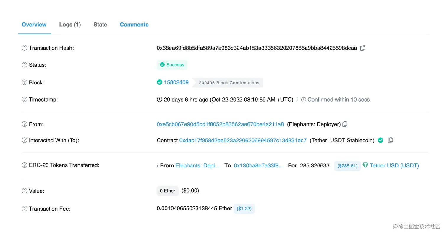 区块链交易-- 了解交易如何查询以太坊交易细节学习如何使用 eth_getTransactionReceipt 方法- 掘金