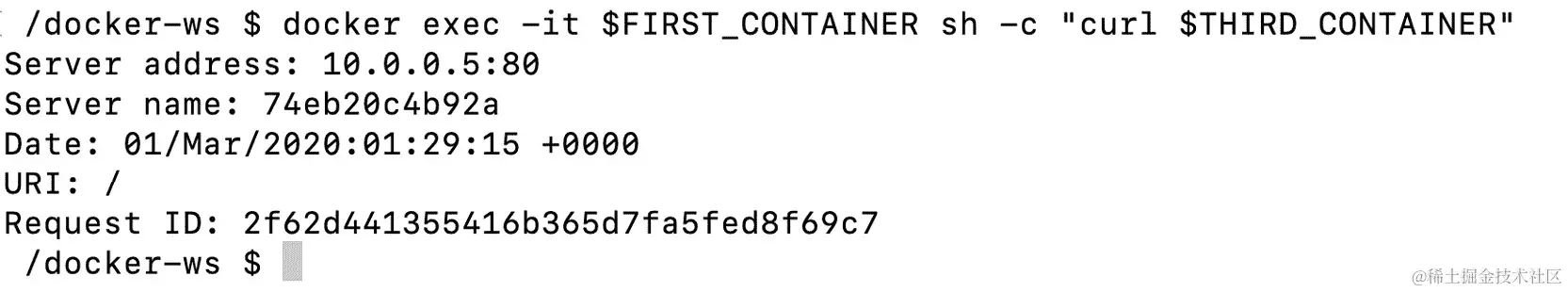 图 15.12：容器之间的连接