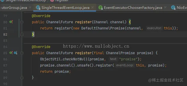 SingleThreadEventLoop#register