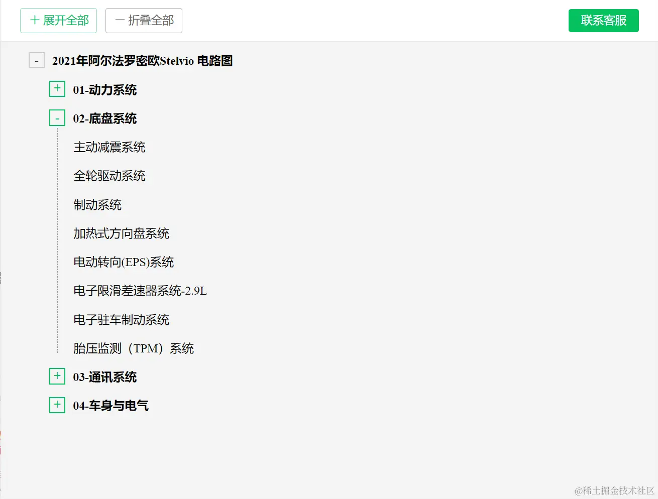 汽车维修资料库