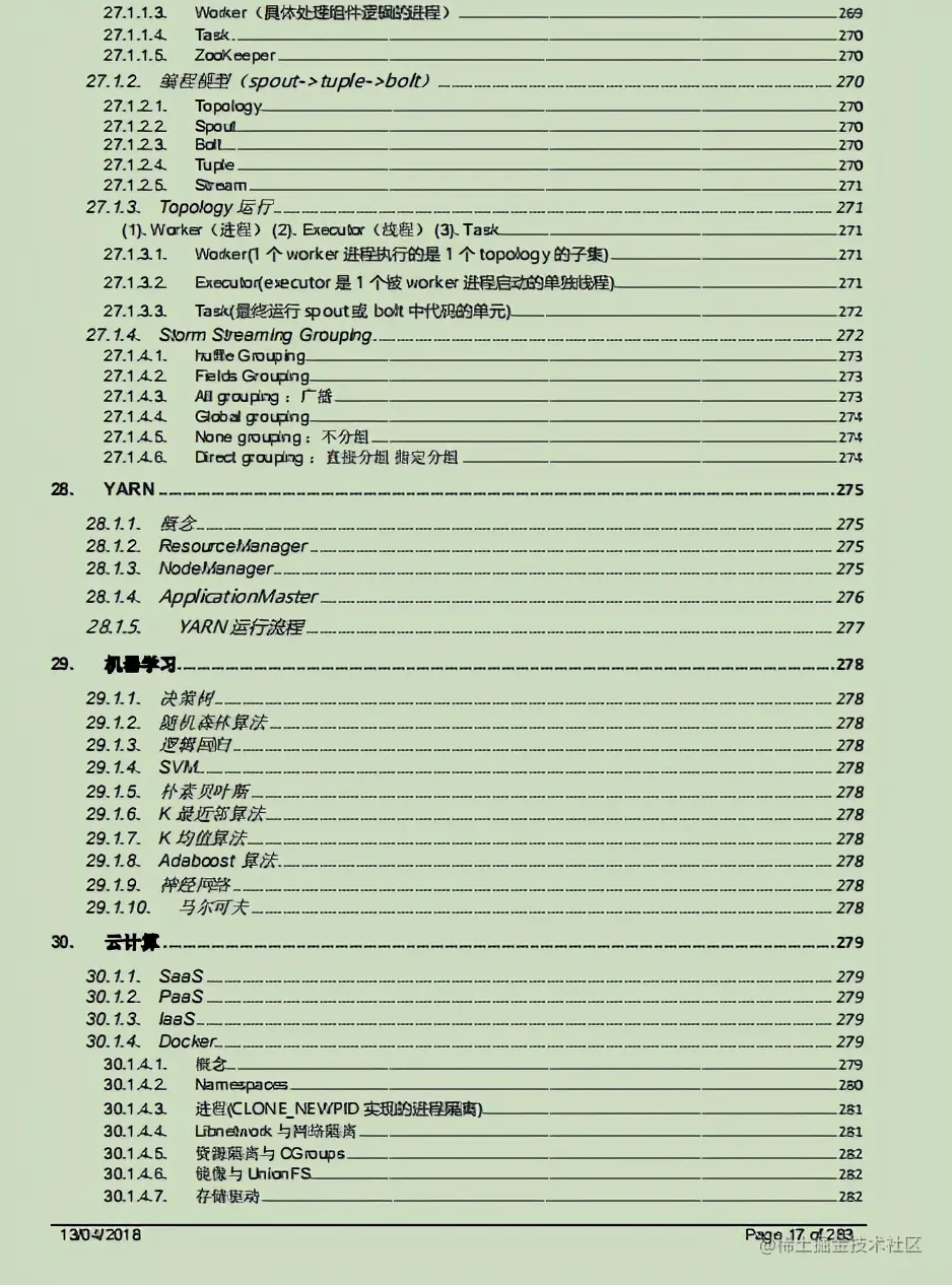 香！阿里技术官甩我一份283页Java核心笔记，竟含9大核心